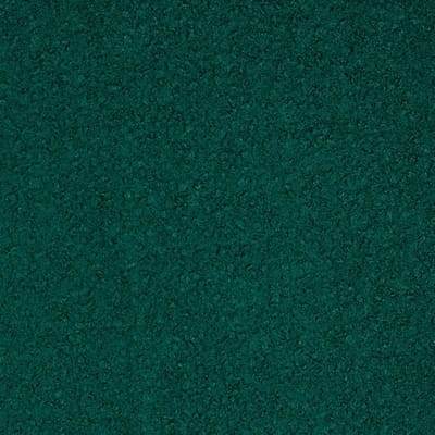 10 meter bouclé stof - Petrol - 150cm breed