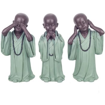 Beeldjes Signes Grimalt Figuur Monk Ziet Niet-Hey-Talks 3-Eenheden
