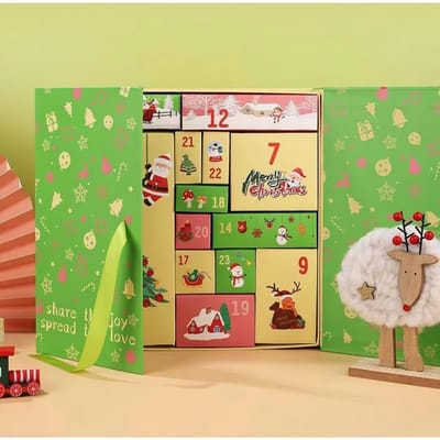 Adventskalender Diamond painting - 2 - Kerst - compleet pakket - waarde van meer dan €160 - Diamond painting by Wietske