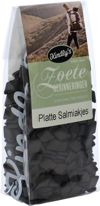 Kindly's Platte Salmiak 130 gr