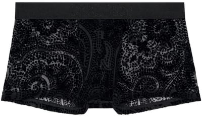 HOM heren temptation microfiber boxer rhapsody zwart