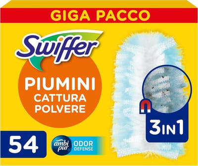 Swiffer Duster Navullingen - Plumeau - Geur van Ambi Pur & Febreze - 3 x 18 = 54 stuks