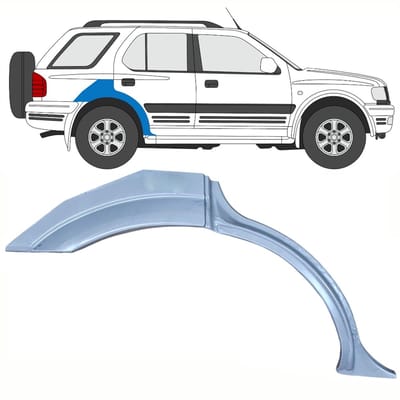 Reparatiepaneel achterspatbord voor Opel Frontera B 1999-2002 / Rechts