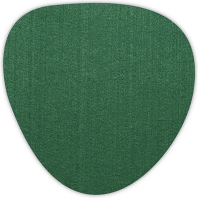 Kei onderzetters - Vilt - Donkergroen - 6 stuks - ø 9,5 cm - Tafeldecoratie - Glas onderzetter - Cadeau - Woondecoratie - Woonkamer - Tafelbescherming - Onderzetters Voor Glazen - Keukenbenodigdheden - Woonaccessoires - Tafelaccessoires