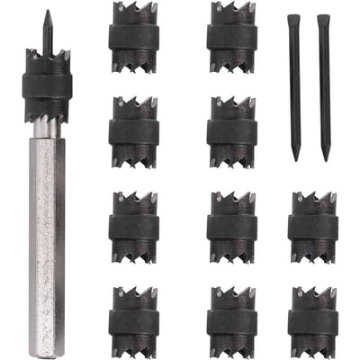 13-delige puntlasfrees set 3/8 inch puntlasfrees verwijderaar boorbits gereedschap met vervangmes