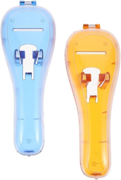 Reis Etui Scheermes - Beschermdoos Houder - Veilig Transport - Schokbestendig Ontwerp - 165 cm Lengte - Oranje Blauw