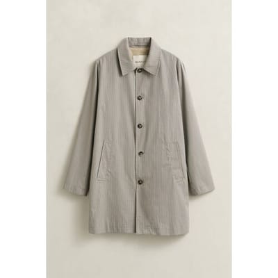 Gant Jas Cotton Blend Car Coat Oat Beige / male