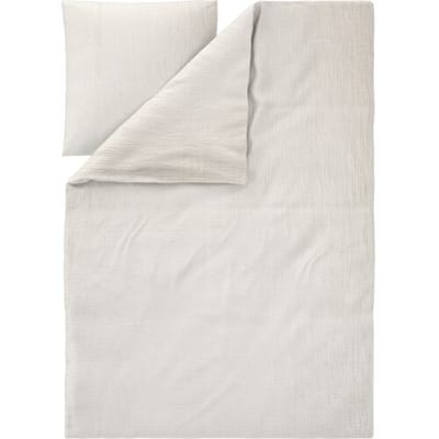 LIVARNO Mousseline dekbedovertrek 140 x 200 cm (Crème)