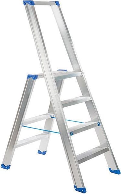 Escalo – Industriële trapladder  – Sparta  – Aluminium – 4 treden – 147 cm