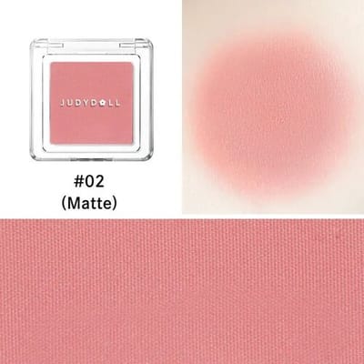 Judydoll BLUSH POWDER #02 - Poeder Blush voor een stralende en natuurlijke teint, gemakkelijk aan te brengen.