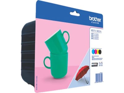 Brother Inktcartridge LC-227XLVALBP 4-kleuren Multipack Hoge capaciteit