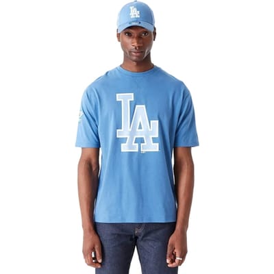 New Era Los Angeles Dodgers World Series T-shirt Blauw