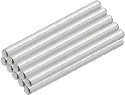 304 RVS Plugs 3 x 40 mm - 10 Stuks Groefpennen voor Meubels, Bedden en Bevestigingen