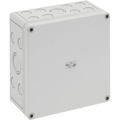 Spelsberg TK PC 1818-9-M Installatiebehuizing 180 x 182 x 90 Polystereen, Polycarbonaat, Polyurethaan, Polyamide Lichtgrijs 1 stuk(s)