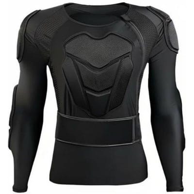 Ski Beschermende Kleding Set Binnenkleding Impactbestendig Bekken Knie Elleboog Beschermers Professionele Snowboard Bescherming black