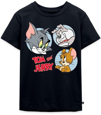 Tom En Jerry Met Hond Spike Premium T Shirt Kinderen