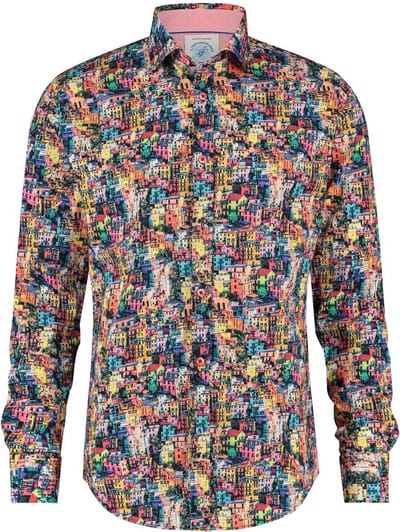 AFNF | Shirt cinque terre F Classics | Heren | multi color all colors | | M
