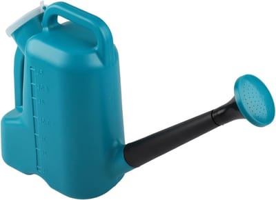 Tuingieter 5L - Waterkan Planten - Planten Water Geven - Dubbele Handgrepen - 22.5x14x32cm - Blauw