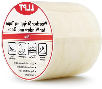 Raamafdichtingsband 101 mm x 33 m - Sterke Lijm, Weerbestendig en Isolerend voor Tochtpreventie en Oppervlaktebescherming