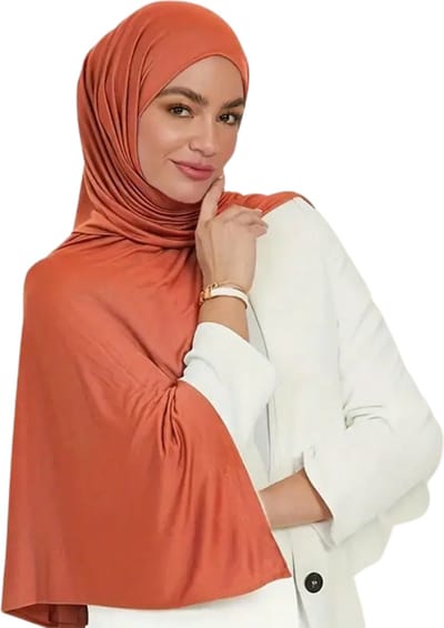 Bovista Hoofddoek - Hijab - Dames - Abaya - Sjaal - Islamitische Kleding - Moslim Kleding - Alhamdulillah - Oranje