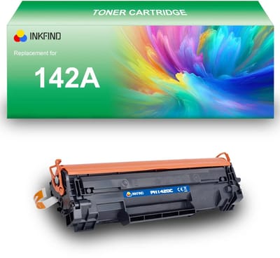 INKFIND 142A (W1420A) Tonercartridge compatibel met HP 142A W1420A - 1-pack Zwart
