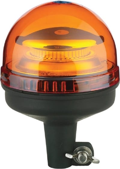 ORANJE dakzwaailicht - 45 LED - R10 / R65 - Beugel bevestiging
