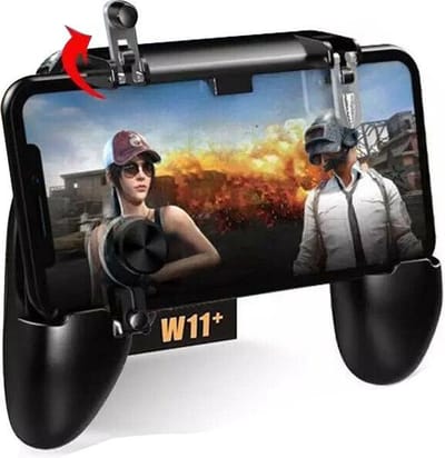 WiseGoods - Smartphone Controller met Triggers - Telefoon Gamepad - Geschikt voor PUBG - Joystick - Geschikt Voor IOS en Android