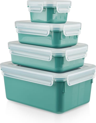 Tefal MasterSeal Colour - Vershouddozenset - 4-delig - Groen - 100% Lekvrij