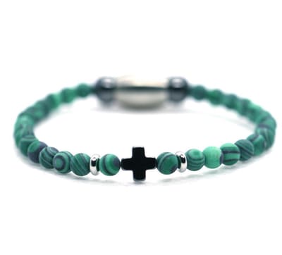 Ibizamen KIDS - Jongens - armband - groen - 4mm