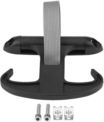 Dailygoody - Kofferbak Haak - Auto Kofferbak Deksel Hoorn Haak Houder - Zwart - Accessoires voor MK5 S4 - Geschikt voor diverse modellen