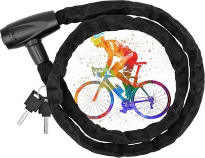 MKSS® Kettingslot Fiets - Kabelslot - Fietsslot - Fietssloten - Zwart