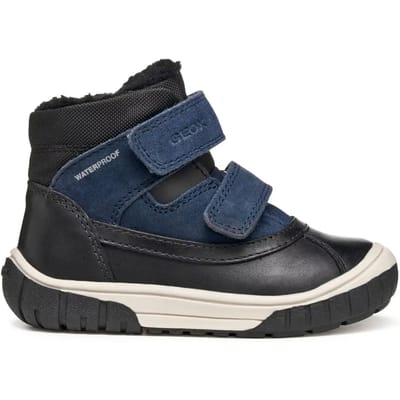 GEOX OMAR PEUTER - ZWART/NAVY BLAUW - Maat 23