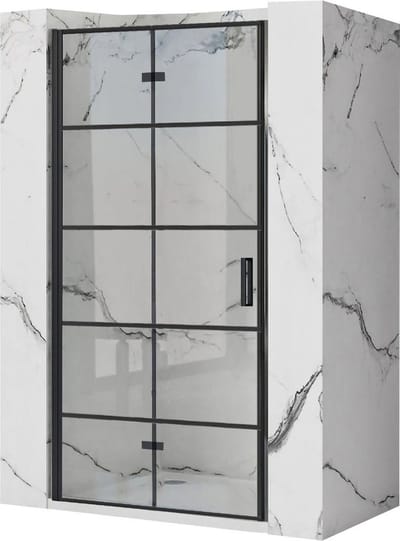 Rea Molier - Douchedeur - Zwart - 80 - 2,3X80X190Cm