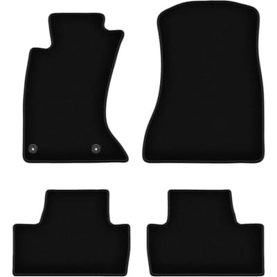 BASIC zwarte veloursmatten voor: Lexus IS II 4WD sedan (2005-2013)