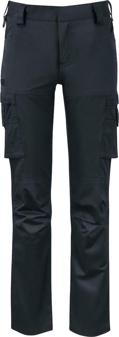 ProJob 2553 DAMES STRETCHBROEK MET KNIEZAKKEN 642553 - Zwart - C34