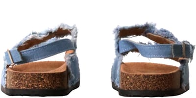 Kinderslippers met gesp