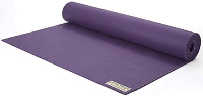 Yogamat Extra Dik - Oefenmat Pilates - Comfortabel Sporten - Natuurlijk Rubber - 188 x 61 cm - Paars