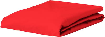 Essenza Premium Percale Hoeslaken Red - 120x190