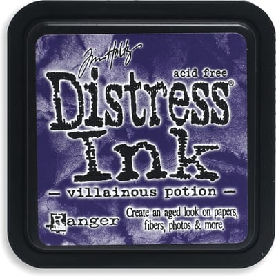 Distress ink pad villainous potion