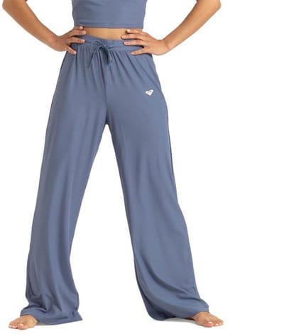 Roxy Rib Wide Broek Blauw S Vrouw