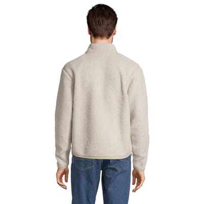 SOLS Fury Sherpa Gilet voor volwassenen (Schaar beige/beige)