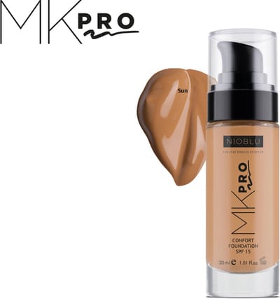 NIOBLU - MKPro - Confort - Foundation - SPF 15 - Sun