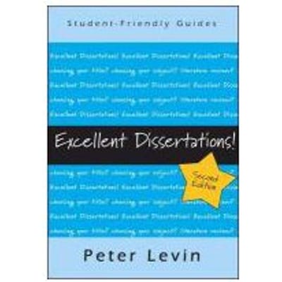 Excellent Dissertations! - Peter Levin