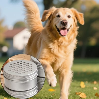 Hondengeur Trainingsset - Honden Speelgoed - Geurtraining Hond - Kauwbestendige Metalen Containers - 6 Delig - Metaal