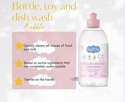 Bocioland Bebble - Reinigingsvloeistof - 500 ml - Zacht Voor Huid - Kleurenloos