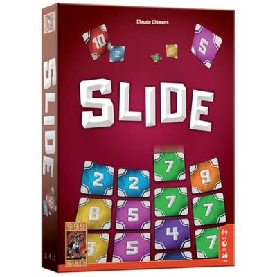 999 Games - Slide - Tactisch Kaartspel - combinatie van puzzelen en interactie - Schuif slim en win!