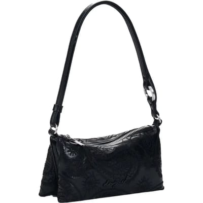 Desigual schoudertas Mone Siroco Dominique Clutch Black zwart