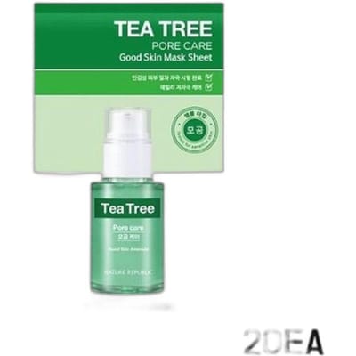 NATURE REPUBLIC Good Skin Tea Tree Maskerblad Zacht Egaliserend 20 stuks