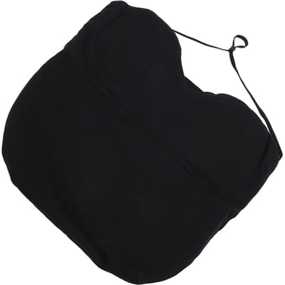Bonnet de nuit occultant avec cache-yeux Bloque la lumière Coupe-vent Doux Bonnet de nuit occultant pour sieste en voyage Noir