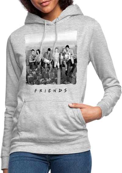 Friends New York Lunch Atop Skyscraper Parodie Hoodie Dames